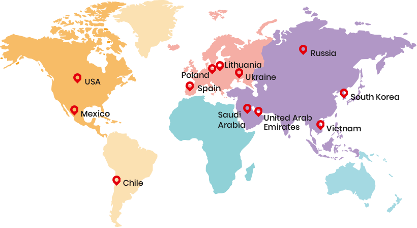 Our main sales channels