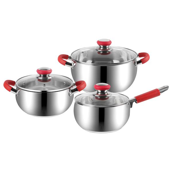 European Style 8PCS Straight Shape Stainless Steel Cook Ware Set with Clear  Glass Lids - China Cookware Casserole and Cookware Casserole Set price