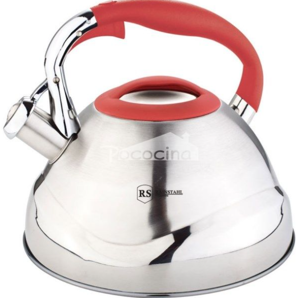 stainless steel whistling tea kettle