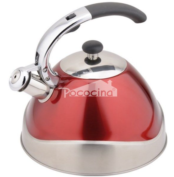 How does a person know when a tea kettle is boiling when they own a tea  kettle that has no whistle? Do you have to run over several times and open  the