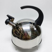 ball shape stainless steel whistling tea kettle 2.0L, 2.5L