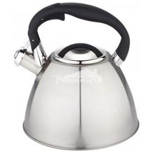 Stainless Steel Whistling Kettle With Heat-resistant Handle