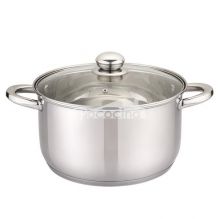 Casserole with lid- Stainless steel-MSF-8178