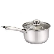 Saucepan with lid- Stainless steel-MSF-8178