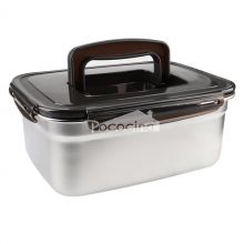 3.5L Mixing foodbox set 2P set Leakproof Keep Fresh Lunch Box Food Container With PP Airtight Lids