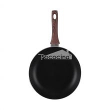 Non-stick Aluminium Frying Pans black coating Omlette Egg Pan single bottom