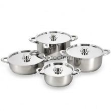 8pcs stainless steel cookware set MALAGA best selling -MSF-3997
