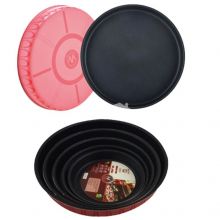 Premium Non-Stick Feature round baking pan set Oven Safe, Temperature Tolerant