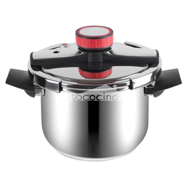 Stainless steel 18/10 Gas Pot Induction High Pressure Cookers 6.0L ...