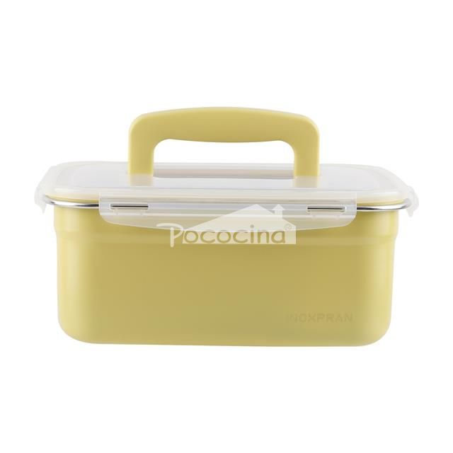 Meal Prep Food Container Metal Fresh Storage Container for Freezer Oven Dishwasher Safe