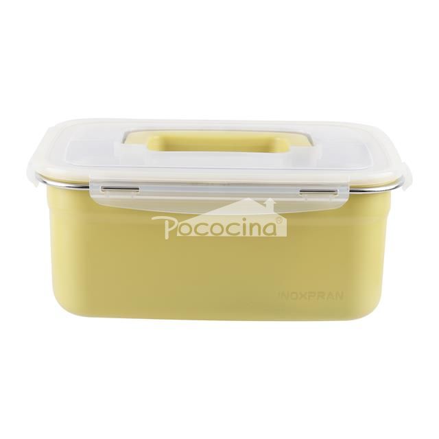 Meal Prep Food Container Metal Fresh Storage Container for Freezer