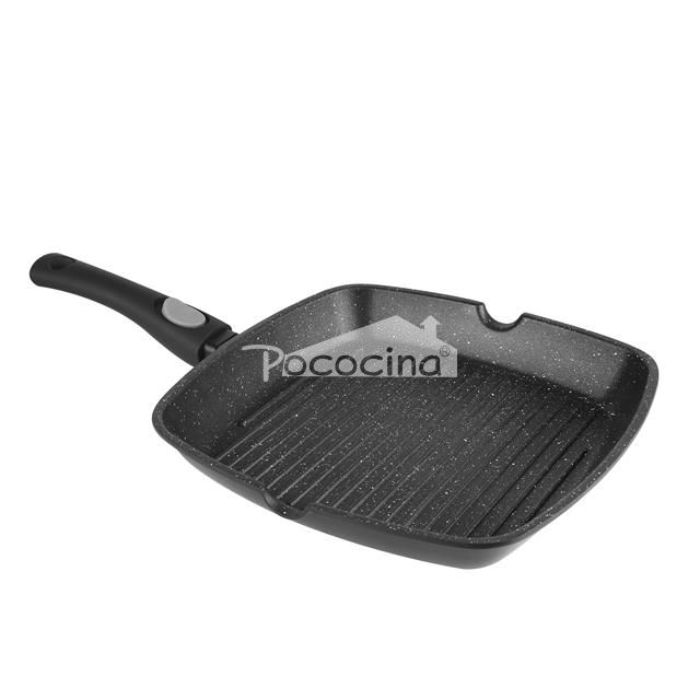 11 inch grill pan nonstick marble grill pan 28 cm detachable handle