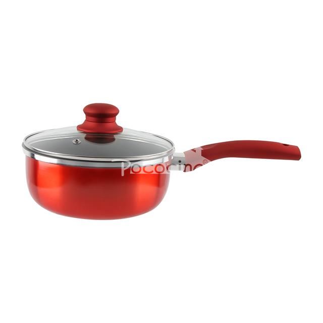 DORAL STOCK  Nonstick cookware NEW MONTECARLO 6PCS SET  with mini wok ans saucepan