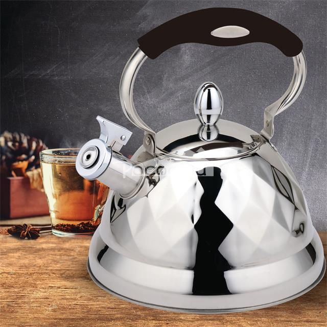 Damond Shinny Stainless Steel 3.0L Whistling kettle boiling Teapot